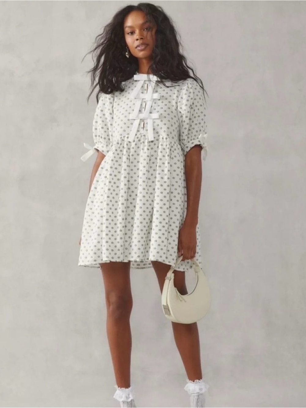 Sister Jane Ezra Polka Dot Bow Dress